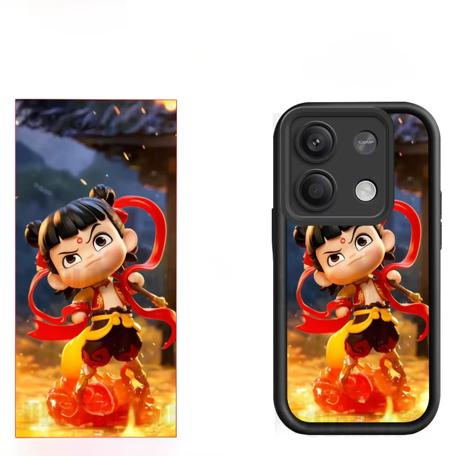 Personalisierbare Handyhülle mit Foto-DIY-Funktion und Spiegel-Effekt für Xiaomi 15 Ultra 14T Pro 13T 13 12T 12 11 Lite 5G, Matte Hardcase Schutzhülle in Braun - Bild 3