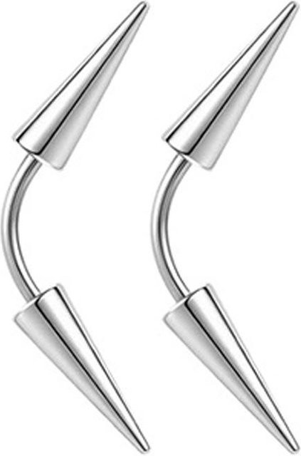 YULIN Piercing Barbell, Edelstahl, Silber, Herren - Bild 1