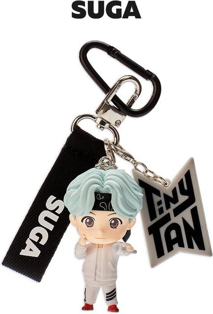 BTS TinyTan Schlüsselanhänger, Unisex, Black - Bild 1