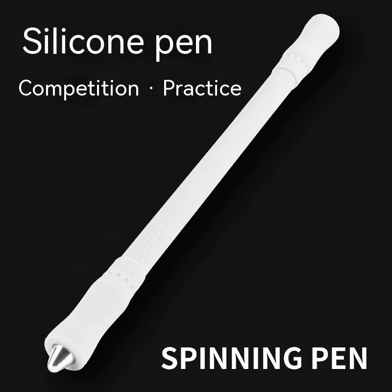 AHHLCLT Silikon Spinning Pen Fidget Spinner, Rotierendes Spielzeug - Bild 2