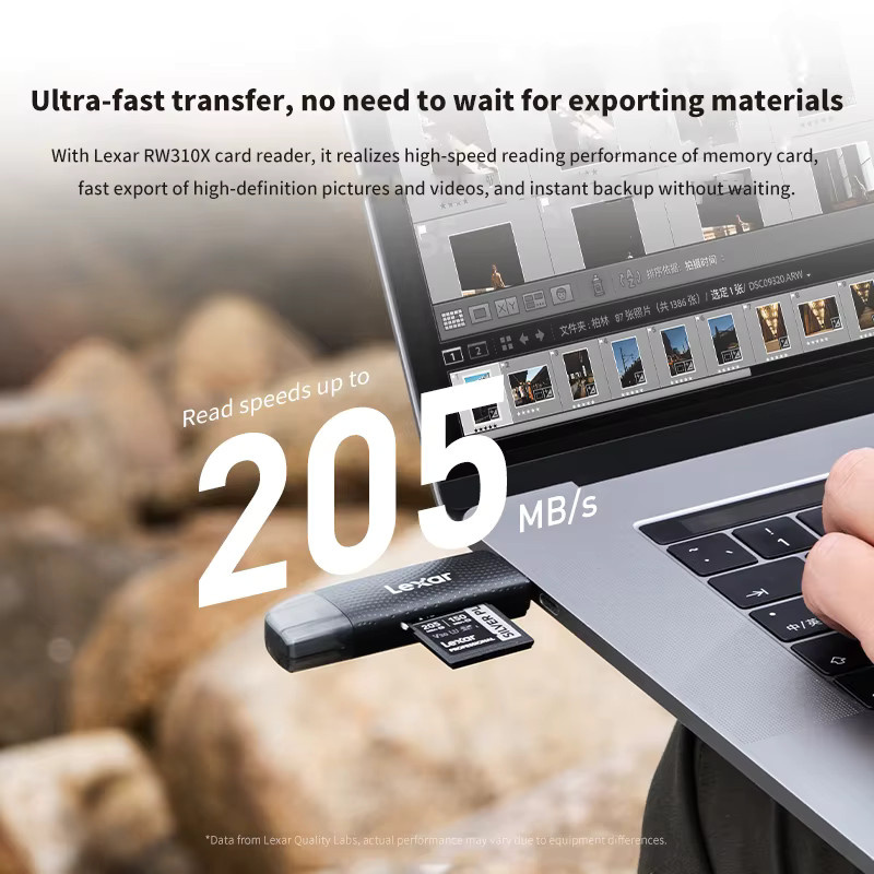 Lexar SILVER PLUS SD-Karte UHS-I Hochgeschwindigkeits-Speicherkarte für 4K-Kameras in Silber - Bild 3