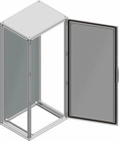 Schneider Electric Anreihschrank NSYSF181040P in Grau, H x B x T: 180 x 100 x 40 cm - Bild 1