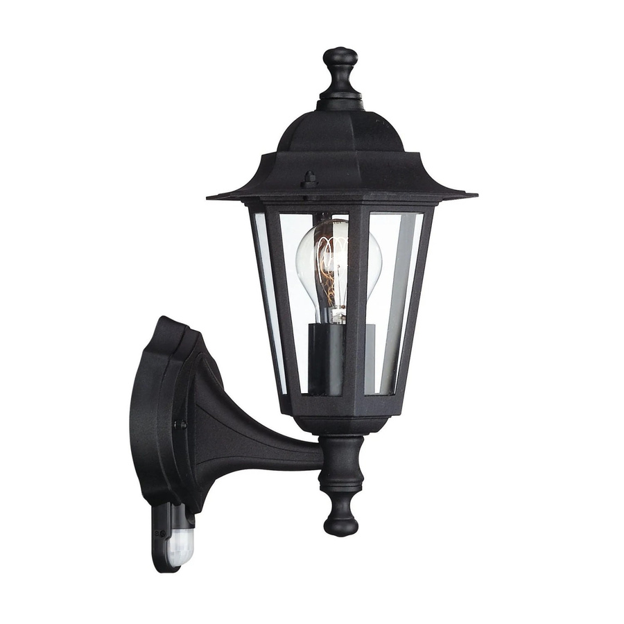 Philips Wandleuchte Peking in Schwarz aus Edelstahl, Aluminium und Kunststoff, B: 34,4 cm, T: 16,6 cm, H: 22,6 cm - Bild 2