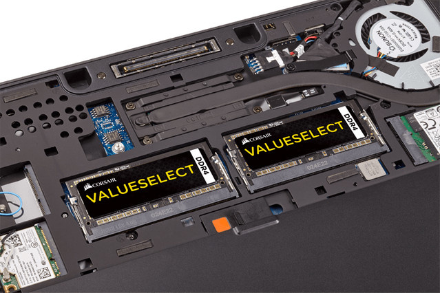 Corsair Value Select DDR4 Laptop-Arbeitsspeicher 8GB 2133MHz SO-DIMM Schwarz - Bild 2