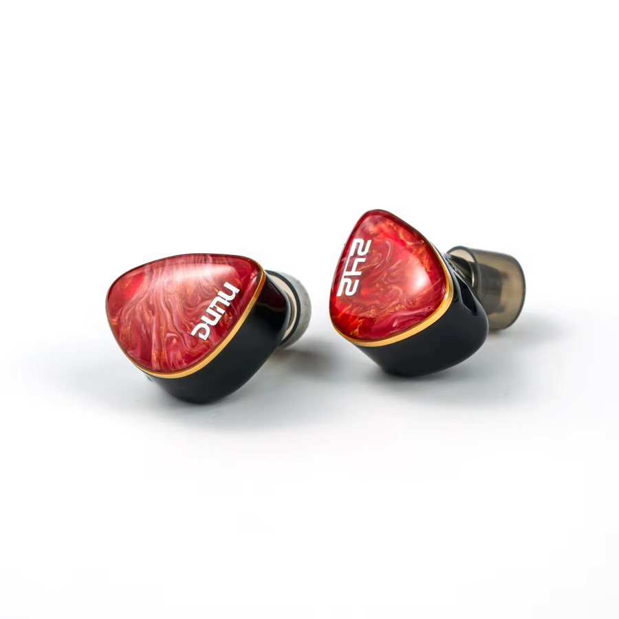 DUNU DN242 Fire Horse Year Limited Edition In-Ear-Monitore mit 8 Driver Hybrid-Technologie und versilbertem Kabel in Rot - Bild 1