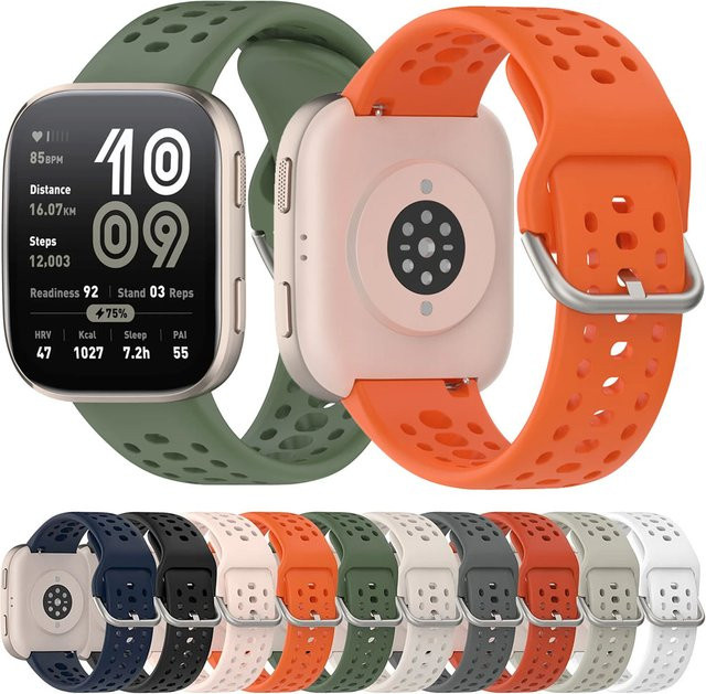 Amazfit Uhrenarmband Silikon, 22 mm, Unisex - Bild 1