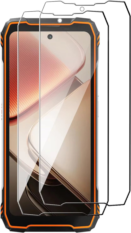 Blackview XPLORE 1 und XPLORE 2 Displayschutzfolie aus 2.5D 9H gehärtetem Glas, transparent - Bild 2