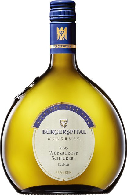 Bürgerspital Scheurebe Weißwein, Franken, feinherb, 2025, 0,75 l - Bild 1