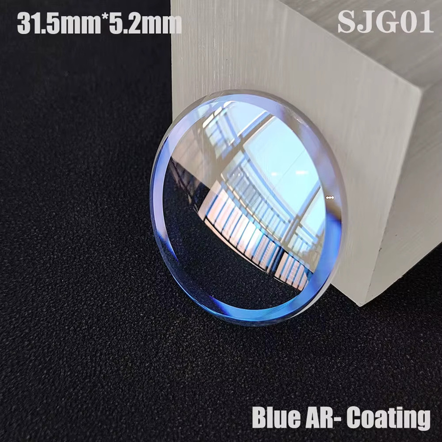Saphirglas 31,5x5,2mm, Doppelkuppeln, AR-beschichtet, Uhrenzubehör - Bild 3