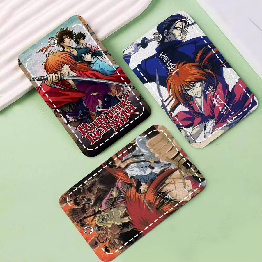 bilibili Schlüsselanhänger Leder, Kartenetui, Rurouni Kenshin - Bild 3