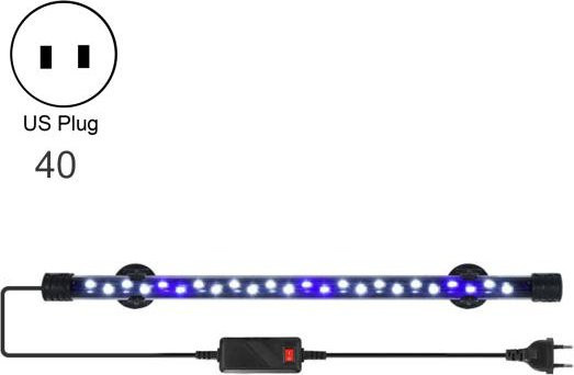 Pets Home LED Aquarium Beleuchtung in Blau mit 3 Modi als kompakte Unterwasser Lampe - Bild 1