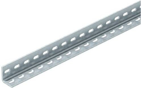 OBO Bettermann Winkelstück Silber, L: 2000 mm, B: 35 mm, H: 30 mm - Bild 1