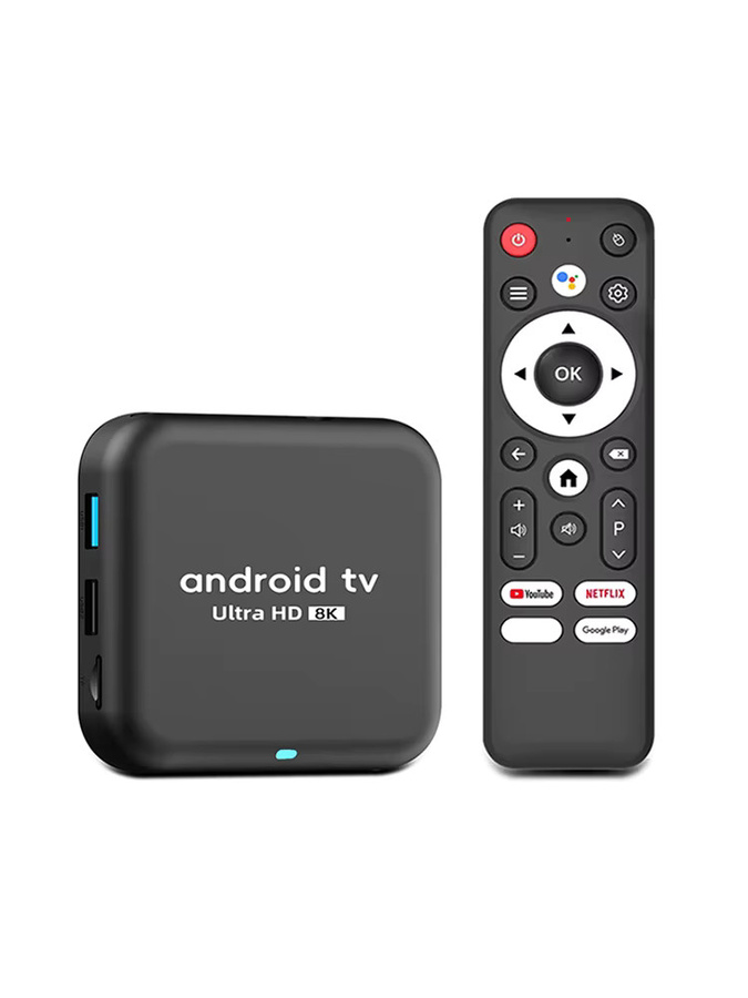 BLKJ Smart TV Box Q18 Streaming-Media-Player mit Android 16, Quad-Core Cortex A53, Schwarz - Bild 7