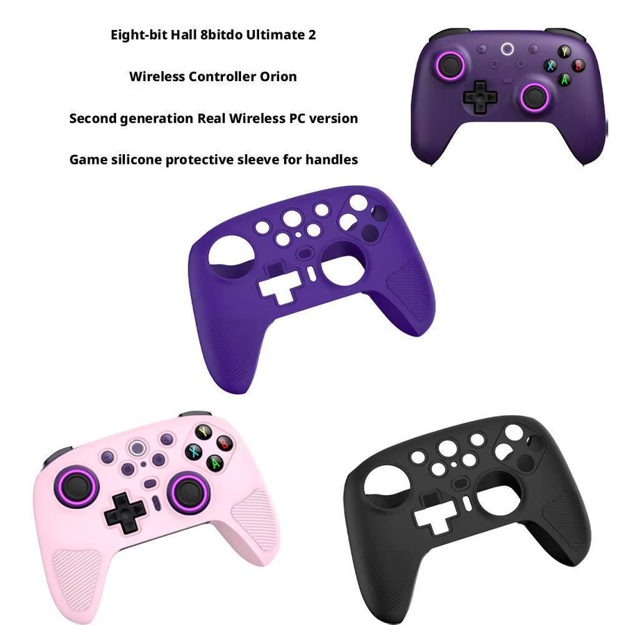 Silikon Schutzhülle für 8BitDo Ultimate 2 Orion 2. Generation Gamepad in Schwarz - Bild 3