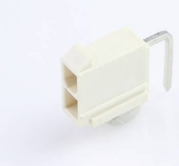 Molex Einbau-Buchsenleiste in Weiß mit 2,0 mm Rastermaß - Bild 1