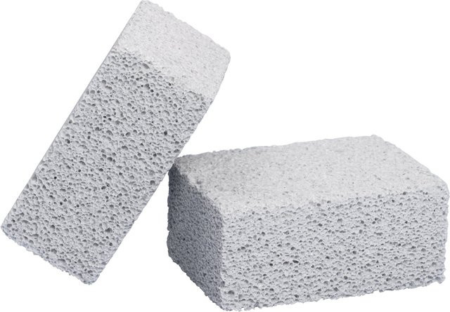 Grillreiniger Grill-Blitz Glaspulver Weiss, 2 Stück - Bild 1