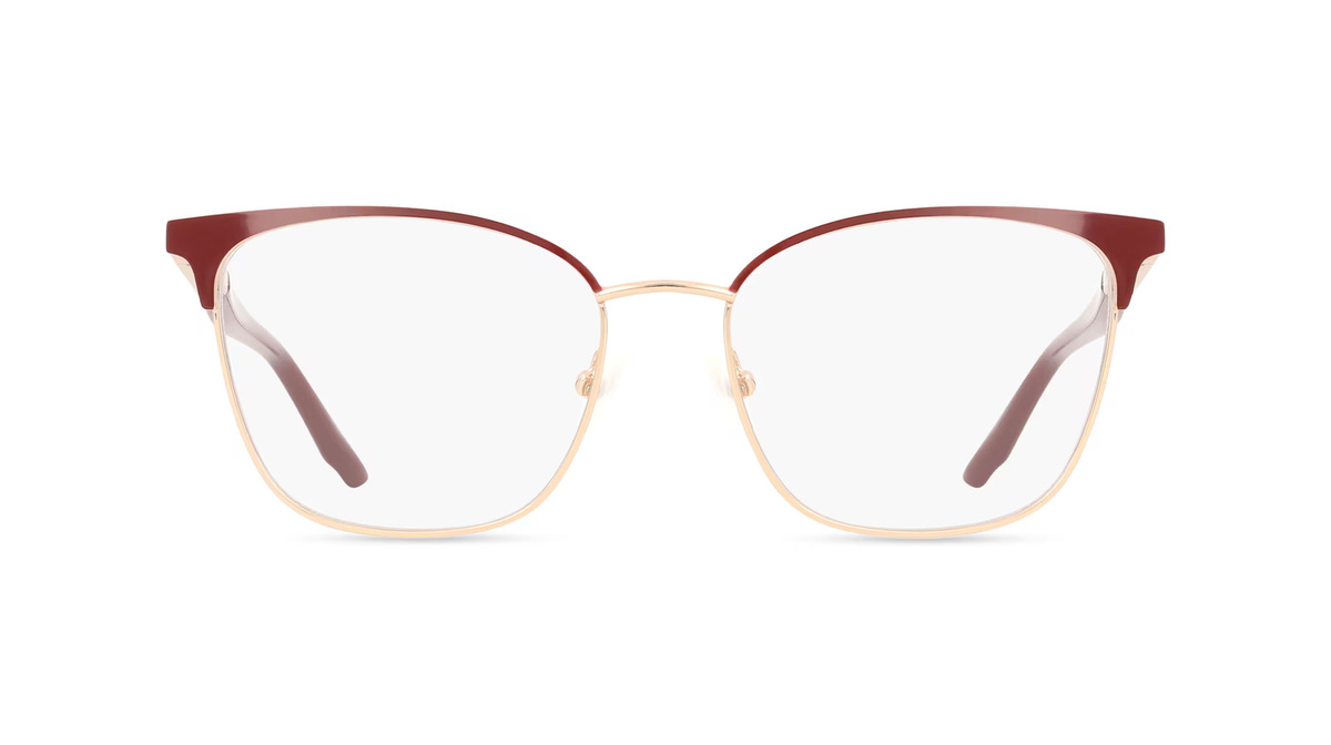 Calvin Klein CK25105 Korrektionsbrille, Vollrand, Cat Eye, Metall, rot, Damen - Bild 1
