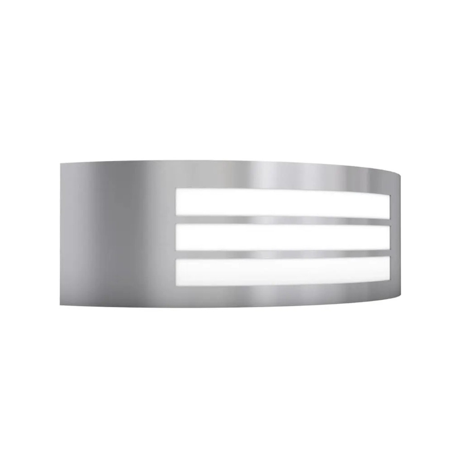 vidaXL Außenwandlampe aus Edelstahl in Silber für Garten, Terrasse und Einfahrt, IP44, E27 - Bild 2