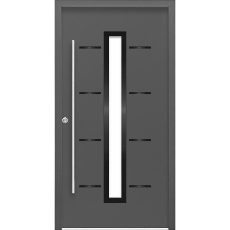 Splendoor Haustür ThermoSpace Prime Milano in Anthrazit mit Glaseinsatz, Anschlag Links, B: 100 cm, H: 210 cm - Bild 2