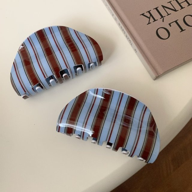 Retro-gestreifter Griffclip, Unisex - Bild 1