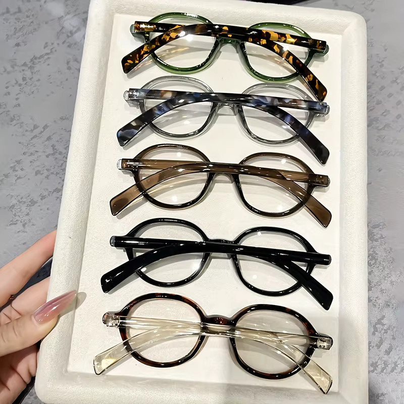 Hindfield Brille, oval, Vollrand, Kunststoff, multicolor, unisex - Bild 3