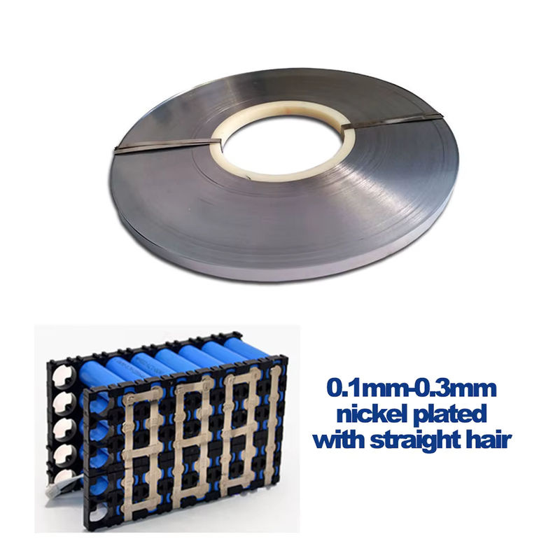 DSUNYK Nickelblechplatte aus vernickeltem Edelstahl für 18650 Li-Ionen-Akkus mit Gürtelstreifen-Anschluss, 1 kg, Silber - Bild 4
