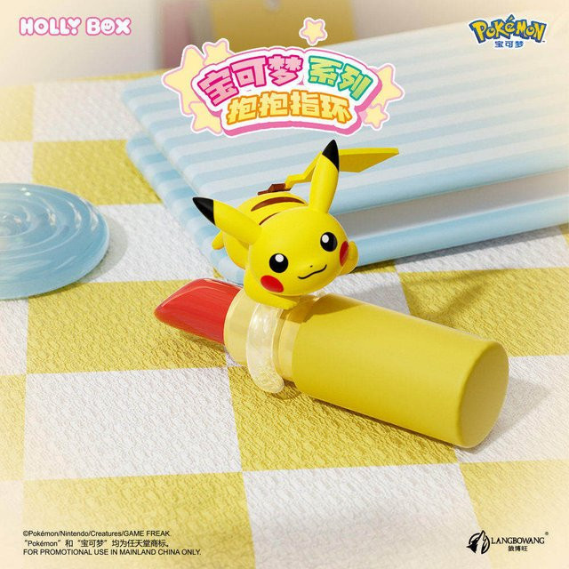 LANGBOWANG Pokémon Actionfiguren, Pikachu Meowth Slowpoke, PVC-Modell - Bild 1