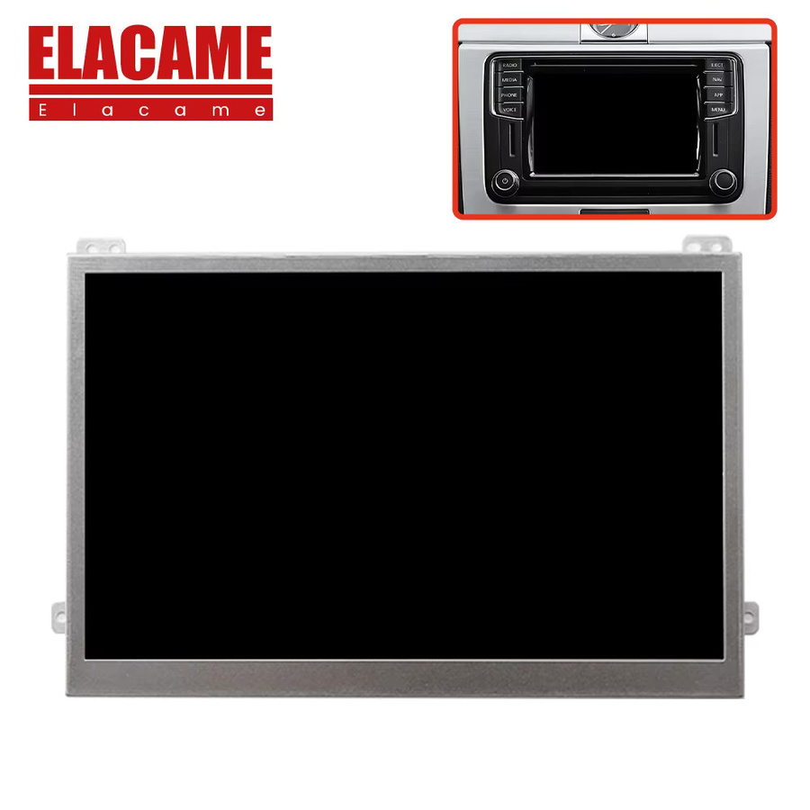 ELACAME Ersatz-LCD-Touchscreen 6,33 Zoll für VW MIB2 Discover 680 682 684 Autoradio in Schwarz - Bild 4