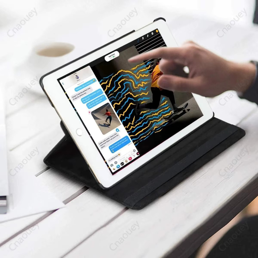 Drehbare Schutzhülle aus PU-Leder für Xiaomi Pad 5 6 11 Zoll, Pad 7 11,2 Zoll, Redmi Pad SE 11 Zoll und Pad 2 2025 mit Auto-Schlaf/Aufwach-Funktion in Schwarz oder Grün - Bild 5