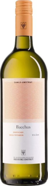 Winzervereinigung Freyburg Bacchus Saale-Unstrut trocken 2025 Weißwein 1 l - Bild 1