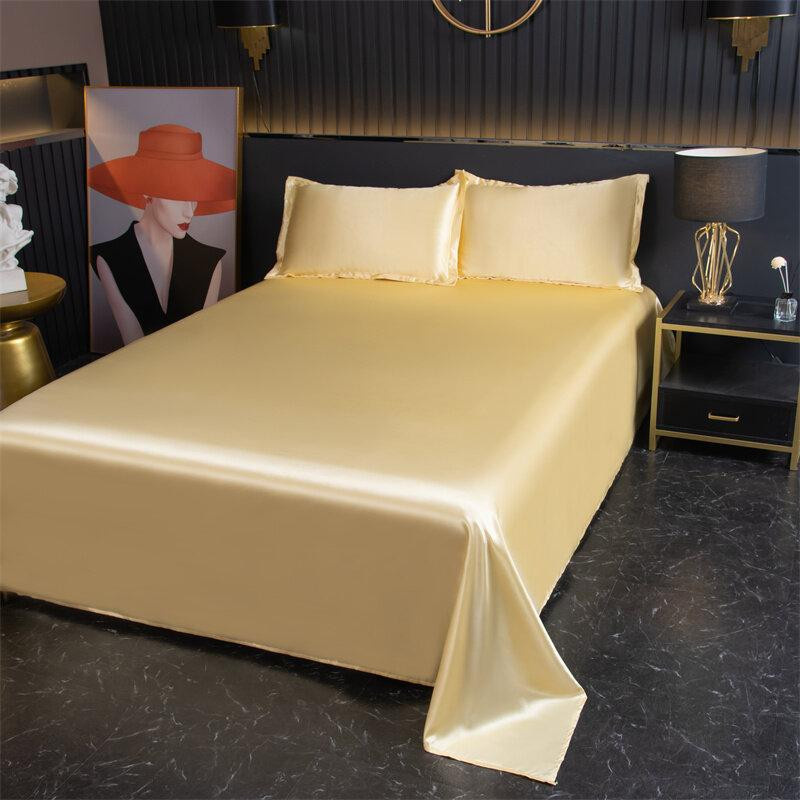 DWCC Shukun Bettwäsche Set aus Sommer-Satin-Eisseide in Weiß, Antibakteriell, B/T: 230 x 250 cm - Bild 3