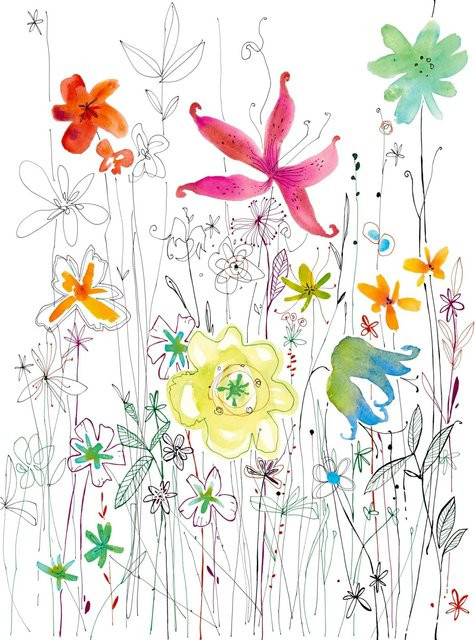 Komar Fototapete Joli aus Vlies in Multicolour, B: 200 cm, H: 270 cm - Bild 1