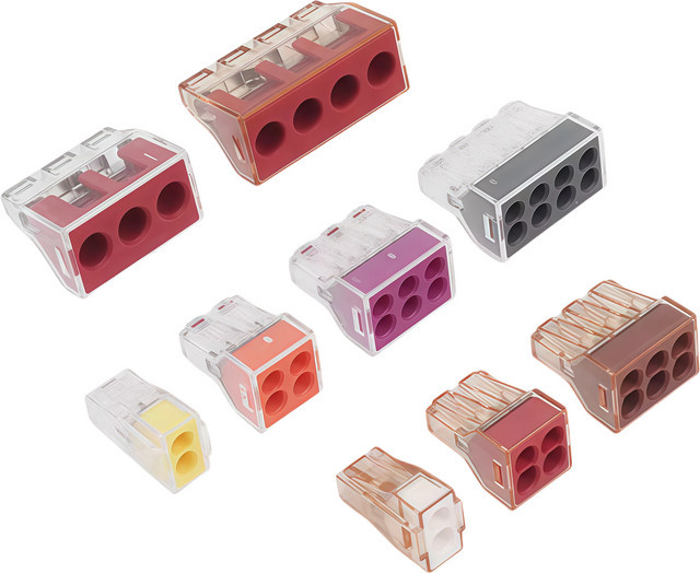 QHJIA Schnellverbinder mit Direktstecker und Drahtklemmenblock für Elektriker und Haushalt - Bild 1