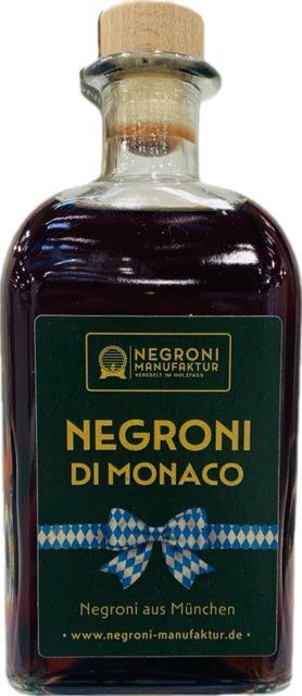 Negroni Manufaktur Liqueur & Aperitif, Deutschland, 26% Vol., 0,5 l - Bild 1