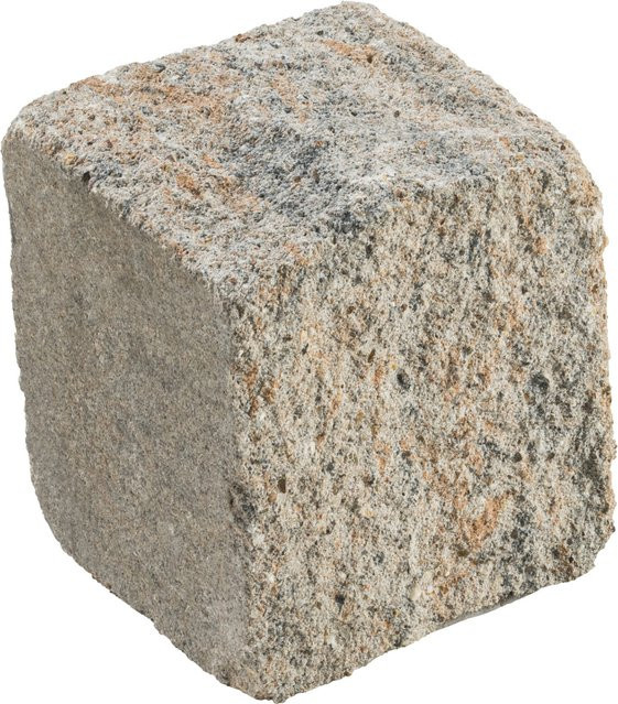 DIEPHAUS Mauer SIOLA-MINI Tischaufsatz aus Muschelkalk in Beige, B/T/H: 15 x 16,5 x 15 cm - Bild 1