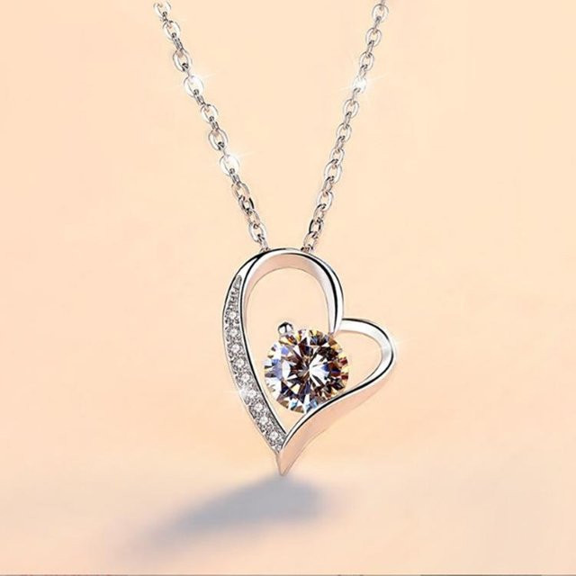 Lucky Star Jewelry Halskette 925 Silber, Zirkonia, Damen - Bild 1