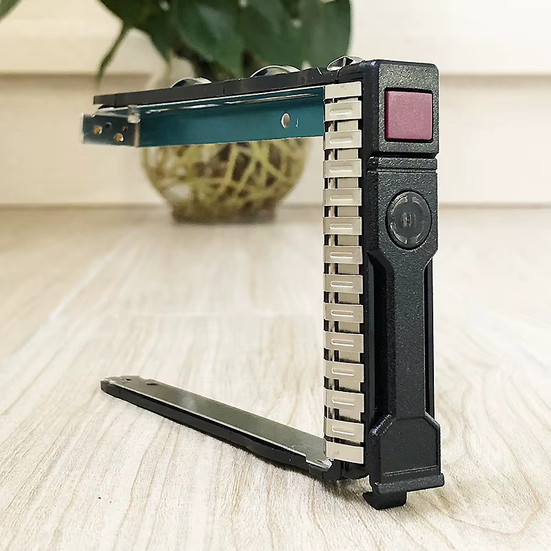 10 Stück HP HDD Tray Caddy 2.5 Zoll für SAS und SATA, Farbe Schwarz, kompatibel mit DL380 G8 G9 G10 und DL360p, Ersatzteil 651697-001 651687 - Bild 2