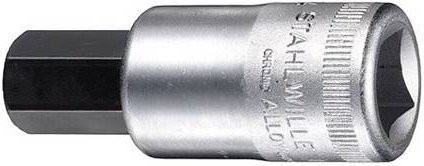 Stahlwille Innen-Sechskant Steckschlüssel-Bit-Einsatz 8mm in Silber aus Edelstahl für 1/2 Zoll Aufnahme - Bild 1