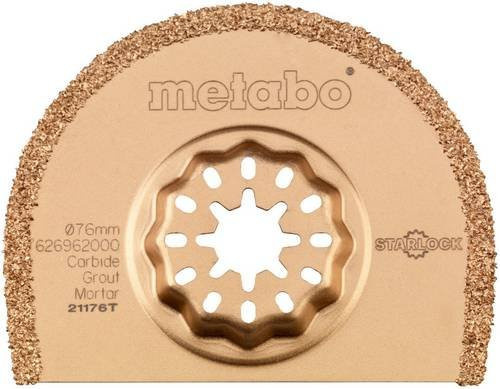 Metabo Segmentsägeblatt Carbide Tipped in Gold, Durchmesser: 85 mm - Bild 1