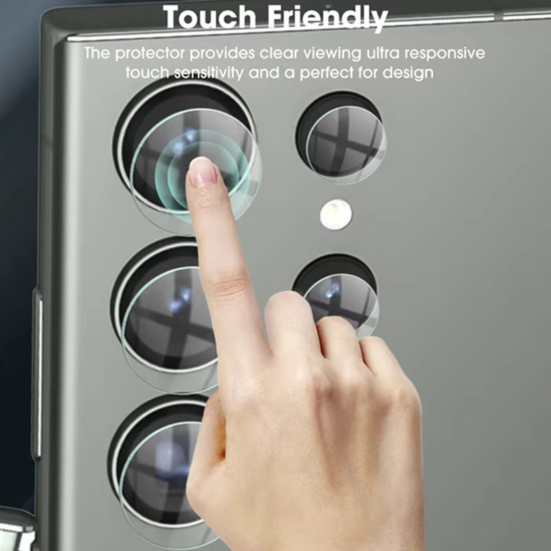 Kamera Objektiv Schutzglas für Samsung Galaxy S25 Ultra S24 S23 S22 FE Plus transparent - Bild 2
