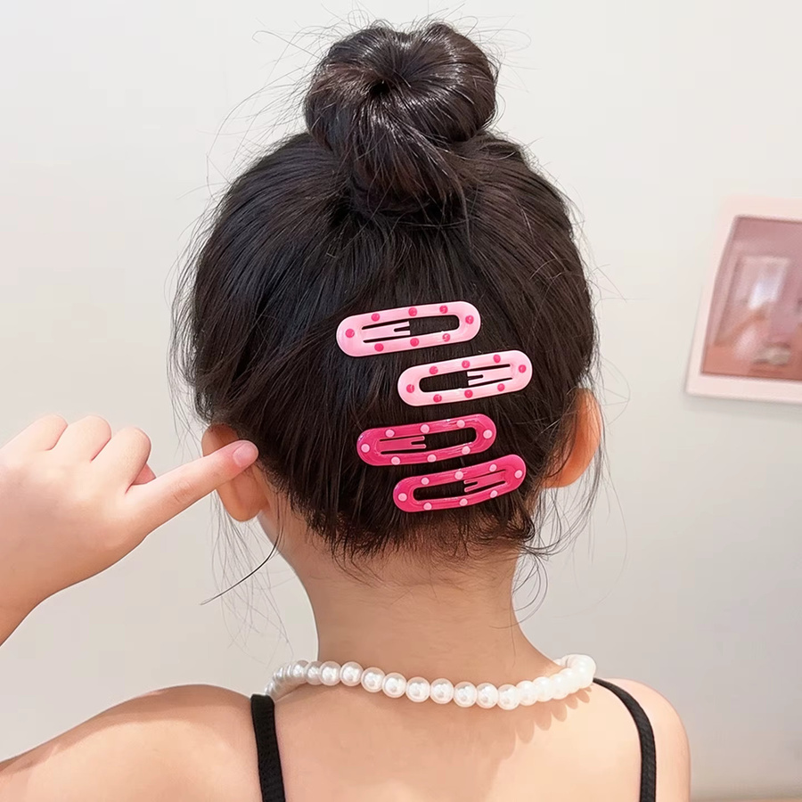 raindo Haarspangen, 4 Stück/Set, Polka Dot, Kinder, Mädchen - Bild 2