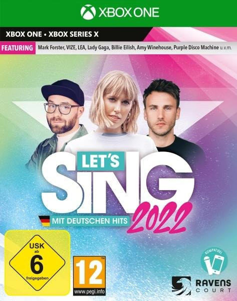 Let's Sing 2022 mit deutschen Hits für Xbox Series X|S und Xbox One von Ubisoft - Bild 1
