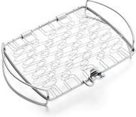 Weber Fisch- und Gemüsehalter aus Edelstahl in Silber, B/H/T: 28 x 5,3 x 24,5 cm - Bild 1