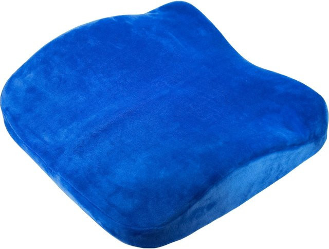 Vital Comfort Sitz- und Rückenkissen aus Memory Foam in Blau für Damen und Herren - Bild 1