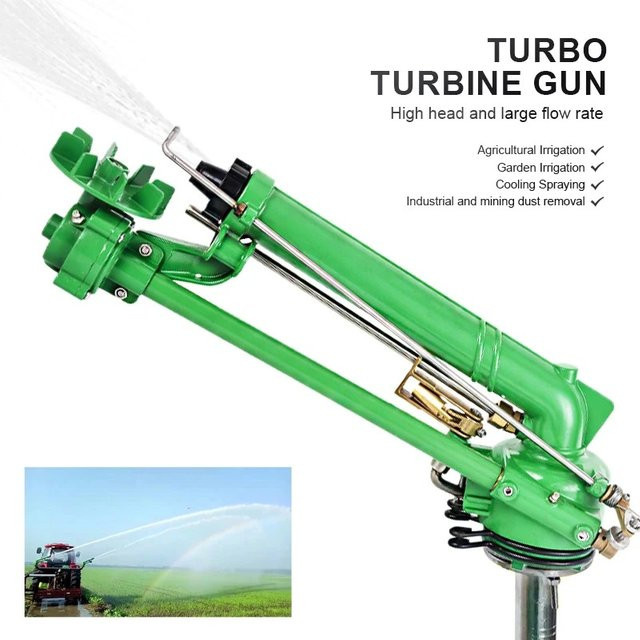 Metall Rocker Sprinkler für Garten und Landwirtschaft in Grün - Bild 1