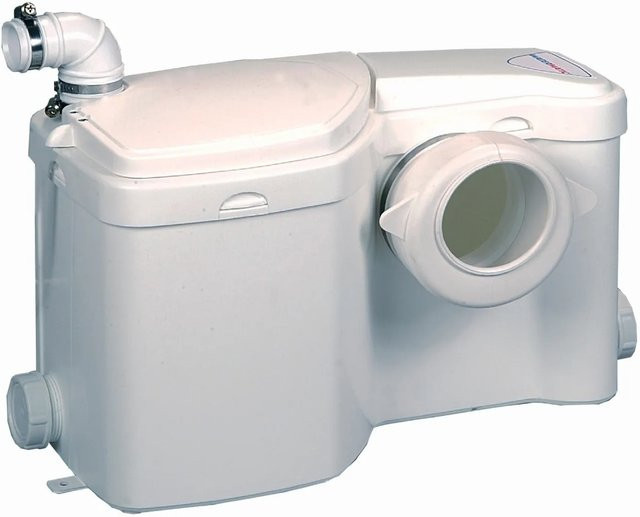 Setma Kleinhebeanlage Watermatic in Weiß, B/T/H: 21,5 x 33,0 x 46,6 cm - Bild 1
