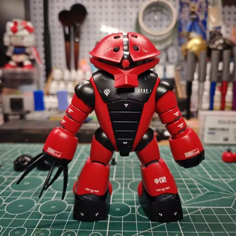 Bandai HG 1/144 MSM-04 Red Acguy Char, Bausatz, Actionfigur - Bild 2