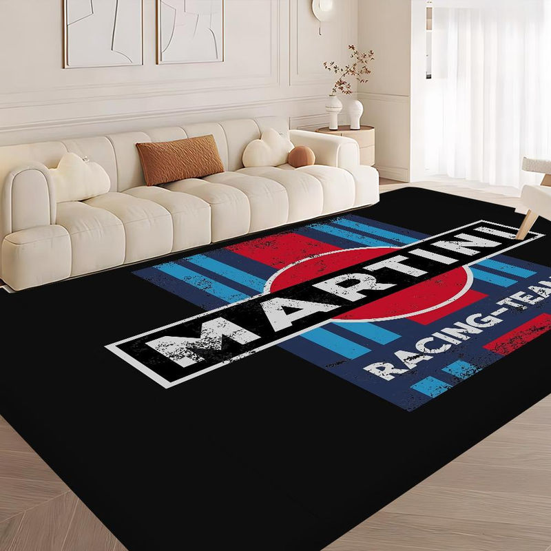 Karpetti Bereichsmatte M-Martini Racing Logo, Mehrfarbig, B/T: 150 x 100 cm, Rutschfest und Waschbar - Bild 3