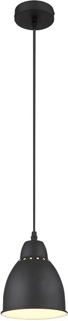 Arte Lamp Pendelleuchte Jishui aus Metall in Schwarz, höhenverstellbar, E27 - Bild 1