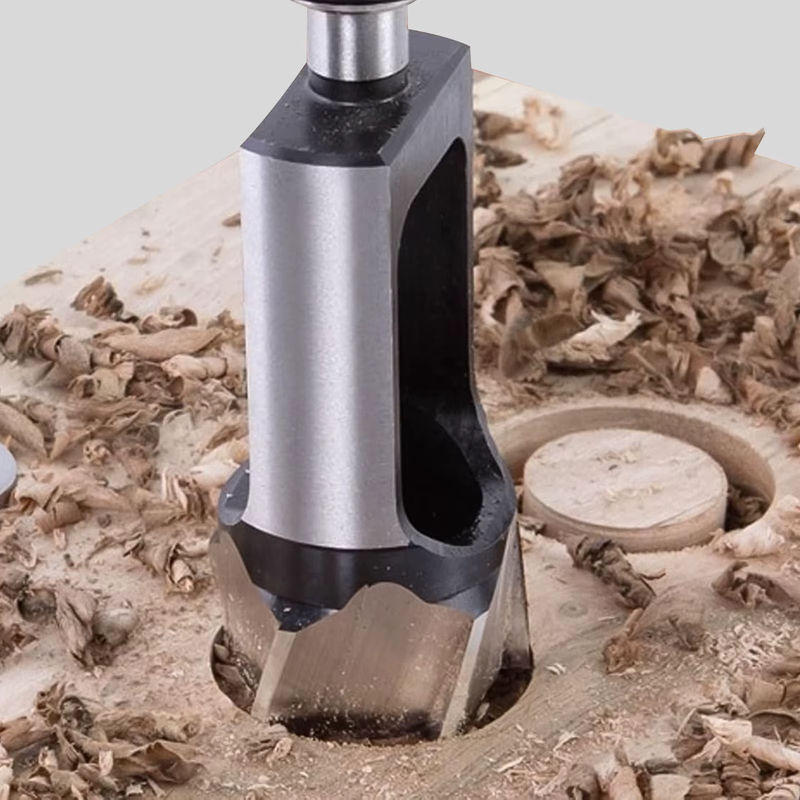 Versery Holzstopfenbohrer Set 8–60 mm Zapfenmacher und Lochschneider für die Holzbearbeitung - Bild 6